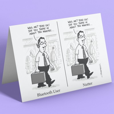 Bluetooth/Nutter Greetings Card