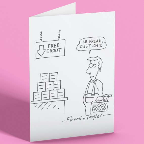 Free Grout Greetings Card