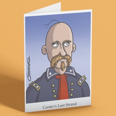 Custer's Last Strand Greetings Card