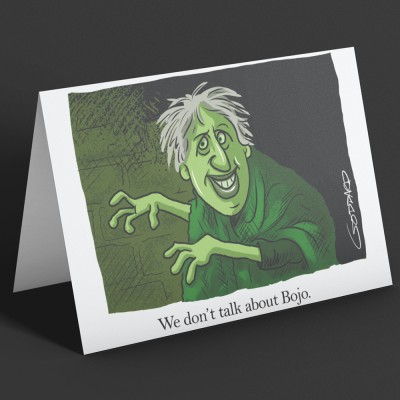 We Don't Talk About Bojo Greetings Card