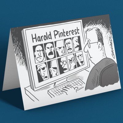 Harold Pinterest Greetings Card