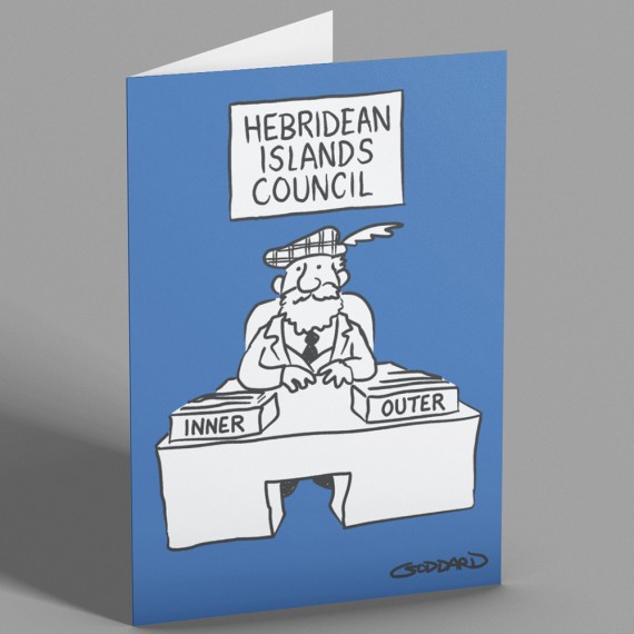 Hebridean Islands Council Greetings Card