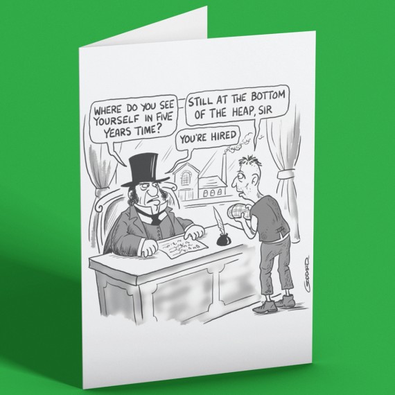 Mill Interview Greetings Card