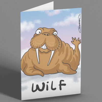 Wilf Greetings Card