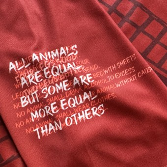 Inspired by Animal Farm: Boxer Football Shirt
