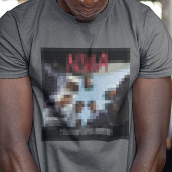 Attitude: Pixelated Artwork T-Shirt