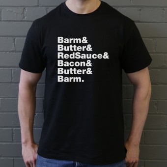 Bacon Barm Line-Up T-Shirt