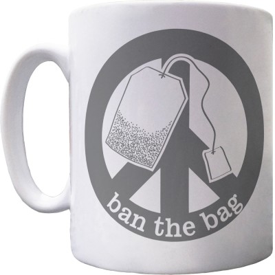 Ban The Bag Ceramic Mug