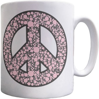 Ban the Bomb Ceramic Mug
