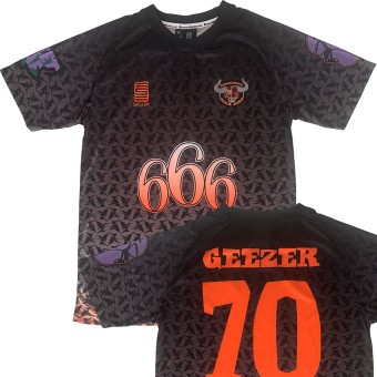 Inspired by Black Sabbath: Geezer Butler Football Shirt
