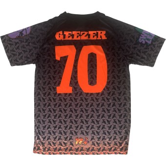 Inspired by Black Sabbath: Geezer Butler Football Shirt