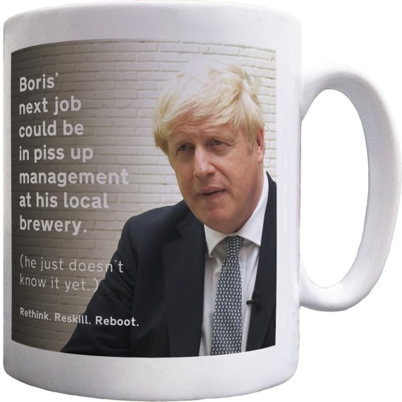 Boris' Next Job Ceramic Mug
