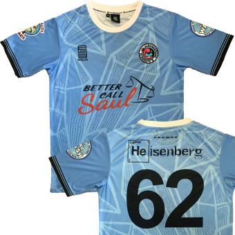 Inspired by Breaking Bad: Heisenberg Football Shirt