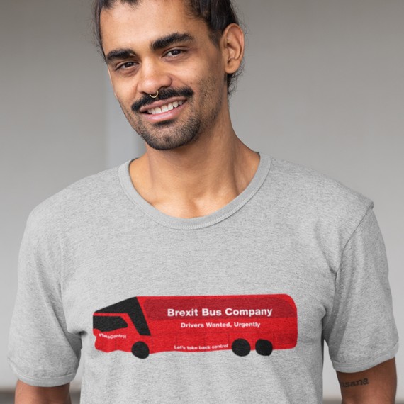 Brexit Bus Company Drivers Wanted, Urgently (Brexit Bus) T-Shirt