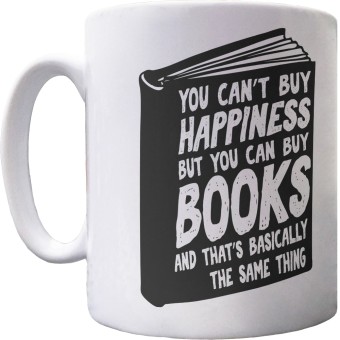 You Can't Buy Happiness But You Can Buy Books Ceramic Mug