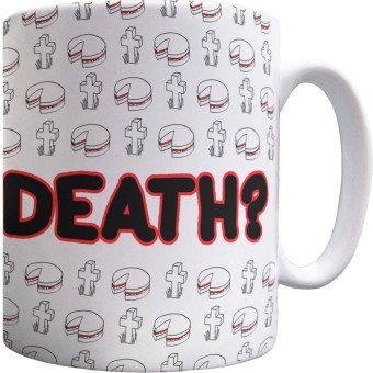 Cake or Death Pattern Mug
