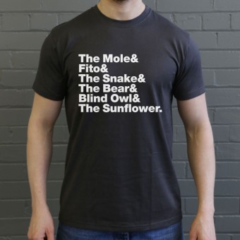 Canned Heat (Nicknames) Line-Up T-Shirt