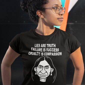 Suella Braverman "Cruelty is Compassion" T-Shirt