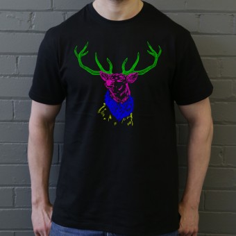 Psychedelic Deer Variant Four T-Shirt