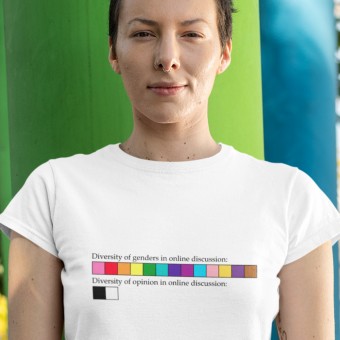 Diversity of Gender vs Diversity of Opinion T-Shirt