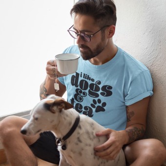 I Like Dogs and Tea T-Shirt