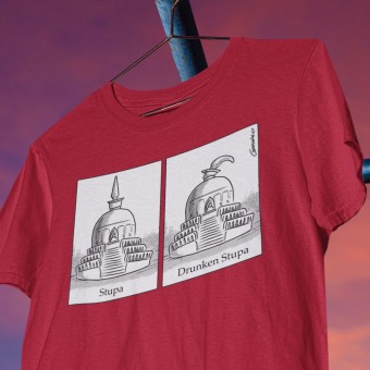 Drunken Stupa T-Shirt
