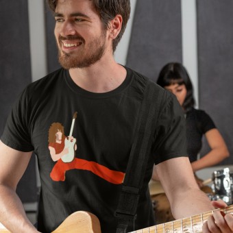 Eddie Van Halen (Large Print) T-Shirt