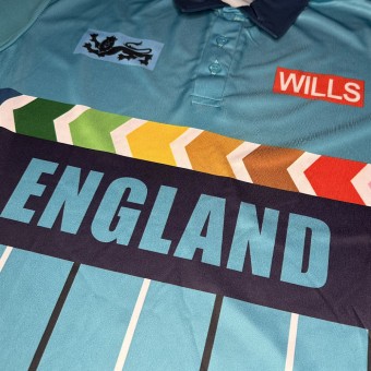 England 1996 World Cup Retro Cricket Shirt