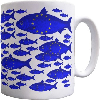 European Fish Ceramic Mug
