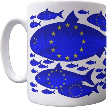 European Fish Ceramic Mug