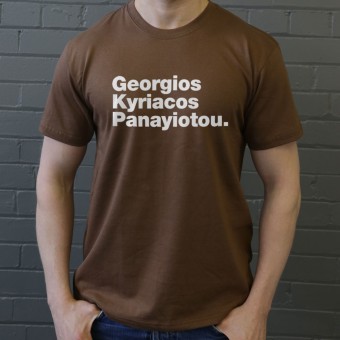 Georgios Kyriacos Panayiotou T-Shirt