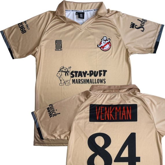 Inspired by Ghostbusters: Dr. Peter Venkman Football Shirt