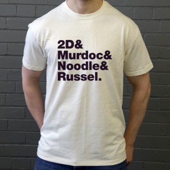 Gorillaz Line-Up T-Shirt