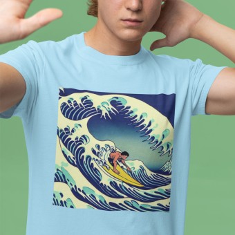 The Great Wave Surfer T-Shirt