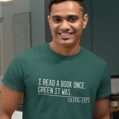I Read a Book Once. Green It Was.