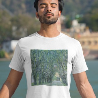 Gustav Klimt "Avenue to Schloss Kammer" T-Shirt