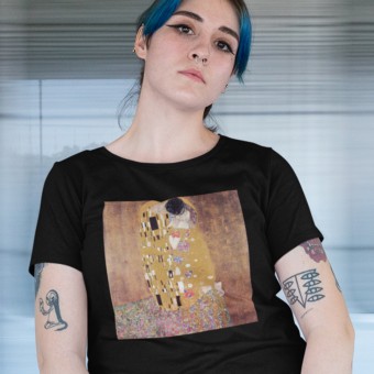 Gustav Klimt "The Kiss" T-Shirt
