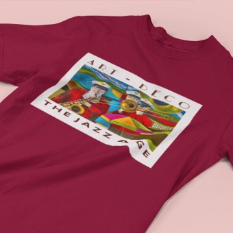 Art Deco The Jazz Age by Hadrian Richards T-Shirt