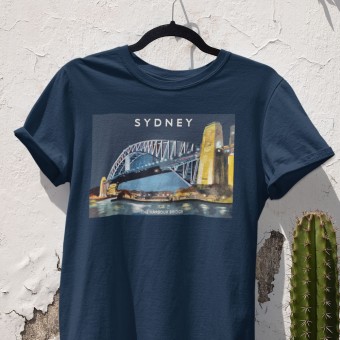 Sydney Harbour Bridge by Hadrian Richards T-Shirt