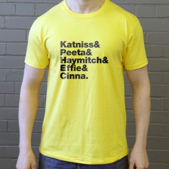 74th Annual Hunger Games District 12 Line-Up T-Shirt