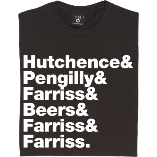 INXS Line-Up T-Shirt Sale