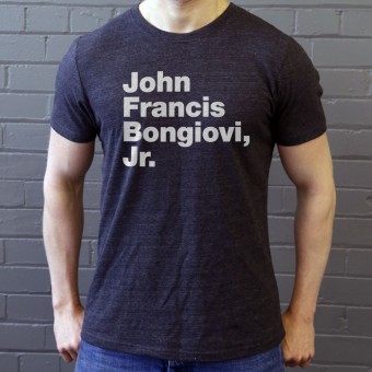 John Francis Bongiovi Jr T-Shirt