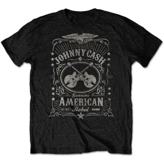 Johnny Cash "American Rebel" Officially Licenced T-Shirt
