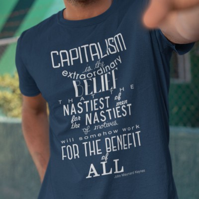 John Maynard Keynes "Capitalism" Quote