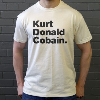 Kurt Donald Cobain T-Shirt