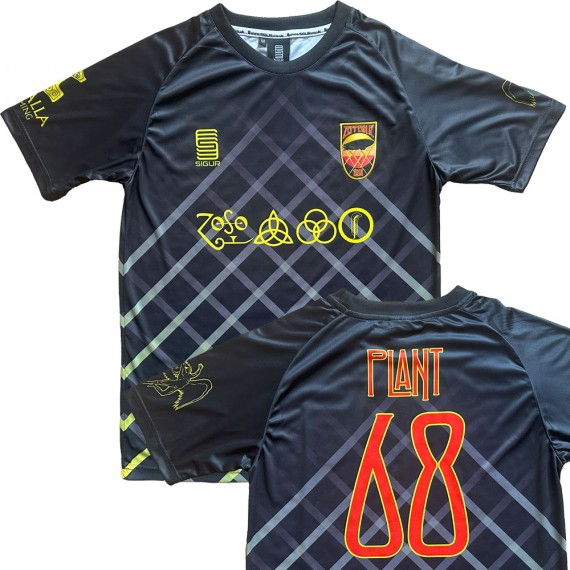Inspired by Led Zeppelin: Robert Plant Football Shirt