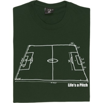 Life's A Pitch (Football) T-Shirt