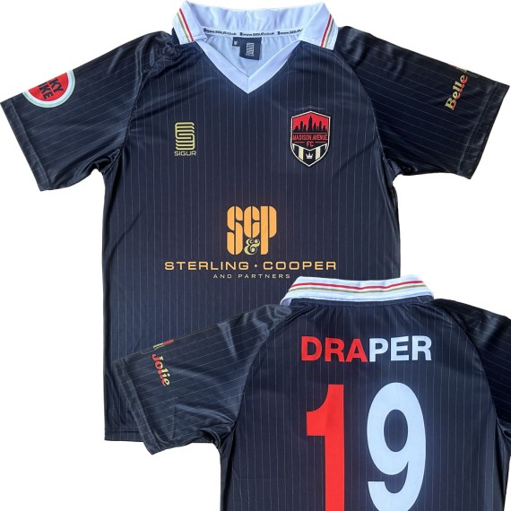 Inspired by Mad Men: Don Draper Football Shirt