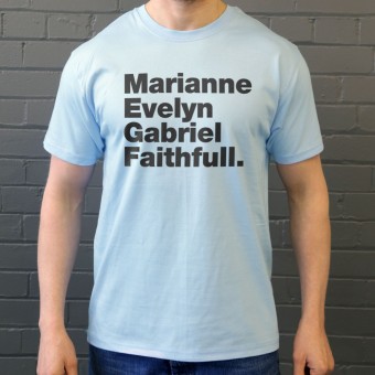 Marianne Evelyn Gabriel Faithfull T-Shirt