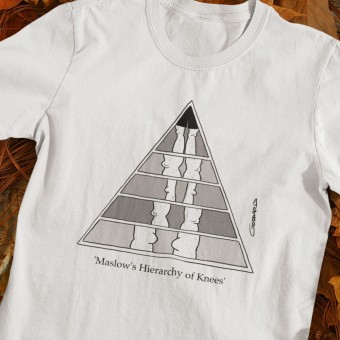 Maslow's Hierarchy of Knees T-Shirt